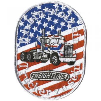 Aufnäher - Truck Stars and Stripes - 04465 - Gr. ca. 11 x 7,5 cm - Patches Stick Applikation