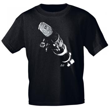 T-Shirt unisex mit Print - clarinet - von ROCK YOU MUSIC SHIRTS - 10731 schwarz - Gr. S - XXL