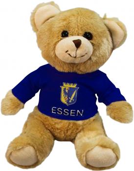 Plüsch - Teddybär mit Shirt - Essen - 27083 - Größe ca 26cm