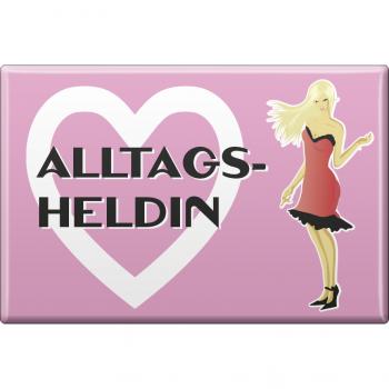 Magnet - ALLTAGSHELDIN - Gr. ca. 8 x 5,5 cm - 38872 - Küchenmagnet