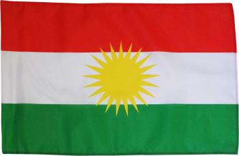Deko-Länderflagge - KURDISTAN - Gr. ca. 150 x 90 cm - 80190 - Jumboflagge Länderfahne