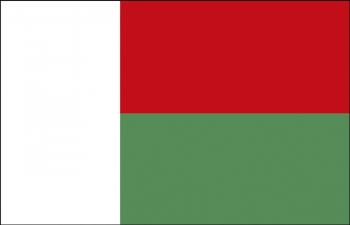 Dekofahne - Madagaskar - Gr. ca. 150 x 90 cm - 80097 - Deko-Länderflagge