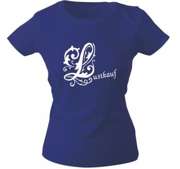 Girly-Shirt mit Print - Lustkauf - G10971 versch. farben zur Wahl - Gr. XS-XXL