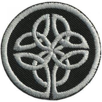 AUFNÄHER - Wikinger Symbol - 01884 - Gr. ca. 5 cm Durchmesser - Patches Stick Applikation