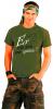 T-Shirt Er will doch nur spielen 10583 Military Green Gr. S-2XL