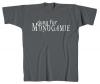 T-Shirt mit Print - zu jung für Monogamie - 10602 - Gr. S-XXL