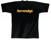 T-Shirt mit Print - Nervensäge - 10605 - schwarz - Gr. S-XXl