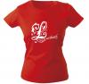 Girly-Shirt mit Print - Lustkauf - G10971 versch. farben zur Wahl - Gr. XS-XXL