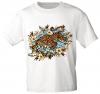 T-Shirt mit Print - Raubkatze Raubtier Tiger - 10973 - Gr. S-XXL