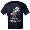 T-Shirt unisex mit Print - good die young - von ROCK YOU MUSIC SHIRTS - 09409 schwarz - Gr. S - XXL