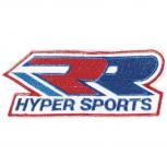 Aufnäher - Hyper Sports - 04223 - Gr. ca. 11,5 x 4,5 cm - Patches Stick Applikation