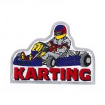 Aufnäher Patches Karting Gr. ca. 10,5 x 8 cm  04804