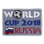 Aufnäher Applikation Word Cup Russia 2018 - 07522 Gr. ca. 8,5cm x 6cm