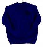 Sweatshirt mit Print - Tattoo - 10113 - versch. farben zur Wahl - blau / XXL