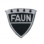 Aufnäher Patches Wappen Faun Gr. ca. 8,7 x 8 cm 01676