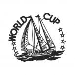 Aufnäher Patches World Cup Segelboote Gr. ca. 8 x 6,9 cm 20700