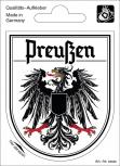 Wappenaufkleber Preußen - 301645-3 - Gr. ca. 6,5 x 8,0 cm