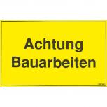 Schild Hinweisschild - Achtung Bauarbeiten - Gr. ca. 40 x 25cm – 308651