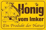 Schild - Honig vom Imker - Ein Produkt der Natur - 309294 - Gr. ca. 30 x 20 cm