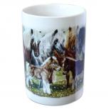 Tasse mit Print Pferdemotiv Shettland Pony 57288 ©Kollektion Bötzel