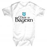 Babystrampler mit Print - Made in Bayern - 08326 weiß - Gr. 0-24 Monate