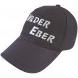 Baseballcap mit Einstickung - Wilder Eber - 68397 schwarz