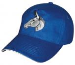 Baseballcap mit Einstickung - Esel - 69733 blau