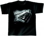 T-Shirt unisex mit Print - Basic Station - von ROCK YOU MUSIC SHIRTS - 10361 schwarz - Gr. S