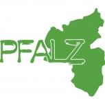 Aufkleber Applikation - Pfalz - AP1731 - versch Farben zur Wahl