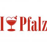 Aufkleber Applikation - I Love Pfalz - AP1732 -  versch Farben zur Wahl