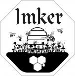 Auto-Aufkleber - IMKER - Gr. ca. 9cm x 9cm - 307160-2 - Bienenstock Honig Bienen Bee