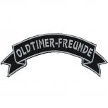 Rückenaufnäher - Oldtimer-Freunde - 07308/1 - Gr. ca. 28 x 7 cm - Patches Stick Applikation