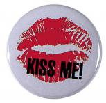 Ansteckpin Pin - Kiss me - 03657 - Gr. ca. 2,5cm