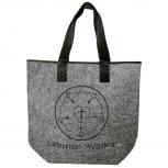Filztasche mit Einstickung - LUTHERSTADT WITTENBERG - Tasche Shopper Bag    26247