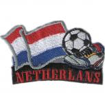 AUFNÄHER Patches Bügeltransfer - Fußball Niederlande - 77923 - Gr. ca. 8 x 5 cm