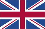 Autoscheiben-Fahne - Großbritannien - Gr. ca. 40x30cm - 78057 - Autoflagge mit Klemmstab - Dekofahne