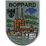 AUFNÄHER - Wappen - BOPPARD - 02912 - Gr. ca. 9,5 x 7,5 cm - Patches Stick Applikation