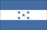 Autoscheibenflagge - Honduras - Gr. ca. 40x30cm - 78063 - Flagge Dekofahne Autoländerfahne