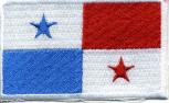 Aufnäher - Panama Fahne - 21647 - Gr. ca. 8 x 5 cm
