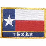 Aufnäher - USA Texas - 04574 - Gr. ca.  10 x 7 cm - Texas