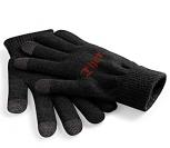 Touch-Handschuhe mit Einstickung - Thor - 31652-3 schwarz Gr. S-XL