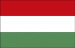Länder-Flagge - Ungarn - Gr. ca. 40x30cm - 77178 - Flagge, Schwenkfahne, Stockländerfahne