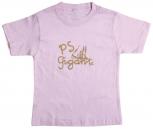 Kinder-T-Shirt mit Print - PS Gigant - 06950 rosa - Gr. 98/104