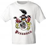 T-Shirt mit Print - Preussen Adler - 10697 weiß - Gr. S-XXL