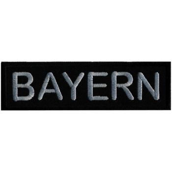 Aufnäher Schriftzug - Bayern - 00073 - Gr. ca. 11,5 x 3,5cm