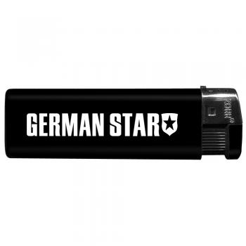 Einwegfeuerzeug mit Motiv - Trucker - German Star - 01159 versch. Farben schwarz