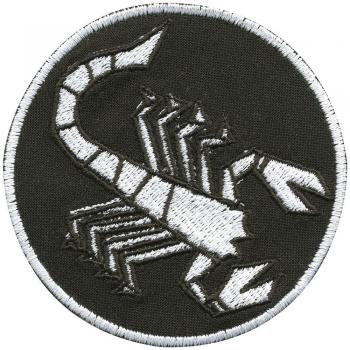 Aufnäher Patches Applikation Scorpion - 02025 - Gr. ca.  7,5cm