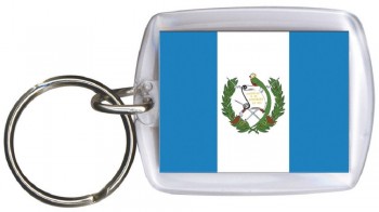 Schlüsselanhänger Anhänger - GUATEMALA - Gr. ca. 4x5cm - 81058 - WM-Länder