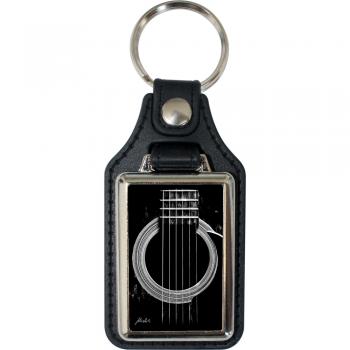 Leder-Schlüsselanhänger mit Motiv – Black Hole – 06271/7 aus der Serie  ROCK YOU© MUSIC