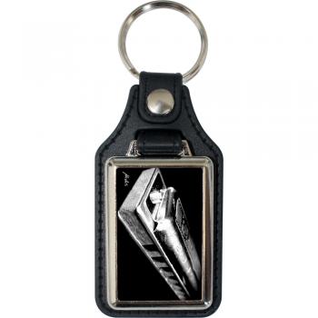 Leder-Schlüsselanhänger mit Motiv – Harmonica – 06273/5 aus der Serie  ROCK YOU© MUSIC